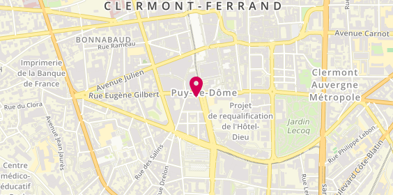 Plan de Auvergne Habitat, 16 Boulevard Charles de Gaulle, 63000 Clermont-Ferrand