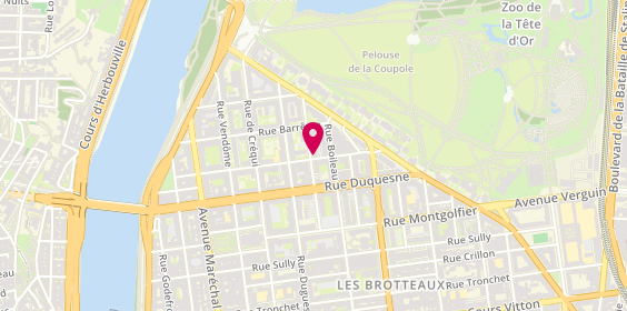 Plan de La Régie du Lyonnais, 15 Rue Félix Jacquier, 69006 Lyon