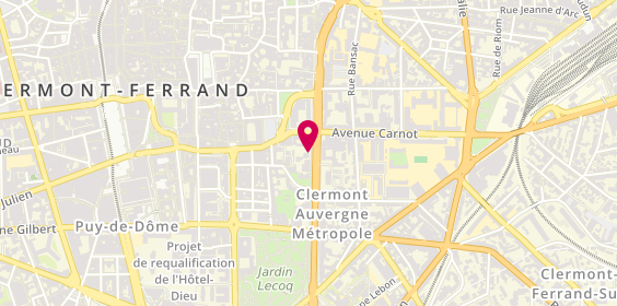 Plan de Cebeillac Immobilier, 8 Bis Cr Sablon, 63000 Clermont-Ferrand