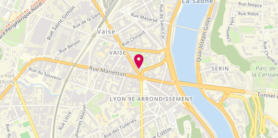 Plan de Human Immobilier, 6 Rue de Bourgogne, 69009 Lyon