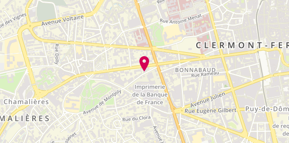 Plan de 88 Bis, 3 avenue de Royat, 63400 Chamalières