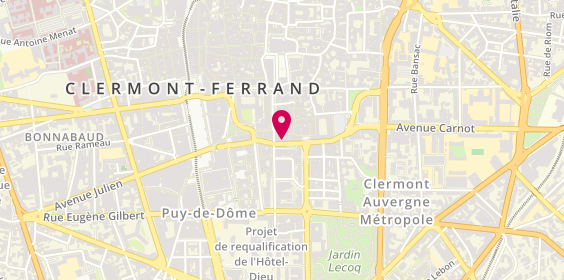 Plan de Cabinet Boucomont, 3 Pl. Hippolyte Renoux, 63000 Clermont-Ferrand