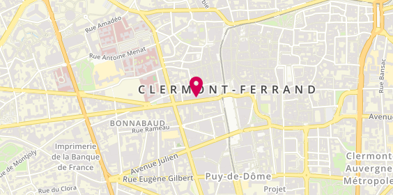 Plan de Citya Jaude, 12 Rue Blatin, 63000 Clermont-Ferrand