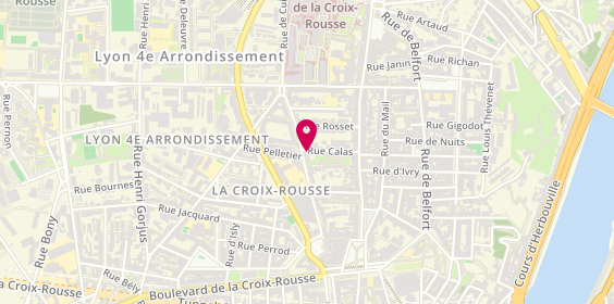 Plan de POURQUOI PAS VOUS Immobilier, 10 Rue de Belfort, 69004 Lyon