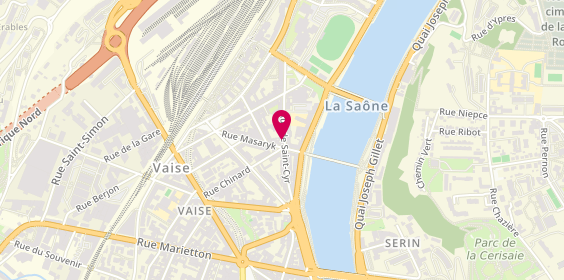 Plan de Fabien TORRECILLAS - Conseiller Immobilier - Lyon, 27 Rue de Saint Cyr, 69009 Lyon