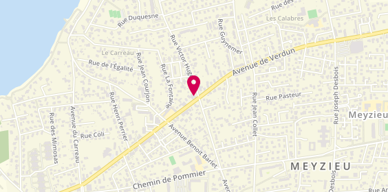 Plan de Epsilium Immobilier, 109 avenue de Verdun, 69330 Meyzieu