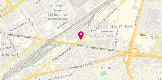 Plan de Location Bureaux Equipés, 15 Pré la Reine, 63000 Clermont-Ferrand