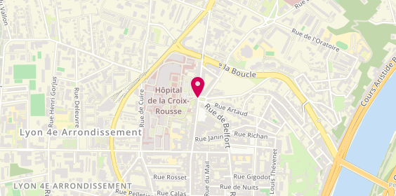 Plan de Valentin (Benoit), 101 grande Rue de la Croix-Rousse, 69004 Lyon