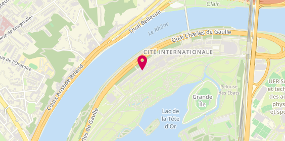 Plan de Apci Association Pour la Promotion de la Cite Internationale, 94 Charles de Gaulle, 69006 Lyon