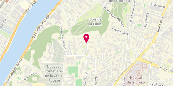 Plan de ROSSELL Pierre, 18 Rue Tarentaise, 69300 Caluire-et-Cuire