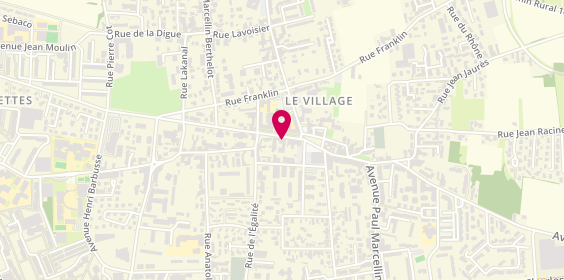 Plan de Human Immobilier, 52 Rue de la République, 69120 Vaulx-en-Velin