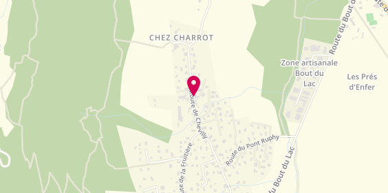 Plan de Olivier VERNAY - Immobilier Annecy Faverges 74, 596 Route de Chevilly, 74210 Lathuile
