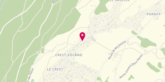 Plan de Agence Alpina, 36 Route Entre 2 Villes, 73590 Crest-Voland