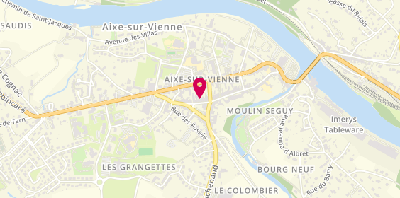 Plan de AM Gestion, 14 place Aymard Fayard, 87700 Aixe-sur-Vienne