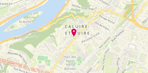 Plan de Guy Hoquet l'Immobilier, 71 Rue François Peissel, 69300 Caluire-et-Cuire