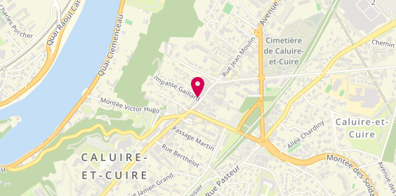 Plan de Limmon, 45 Rue Jean Moulin, 69300 Caluire-et-Cuire