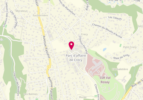 Plan de NCBC - l'Immobilier d'Entreprise, 1 Rue Claude Chappe, 69370 Saint-Didier-au-Mont-d'Or