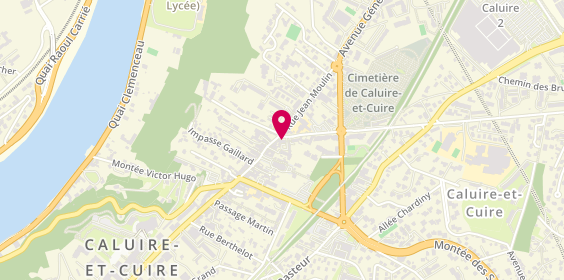 Plan de Human Immobilier, 2 chemin de Crépieux, 69300 Caluire-et-Cuire