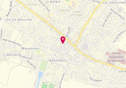 Plan de Le Terme Immobilier, 22 Rue le Terme, 17320 Marennes