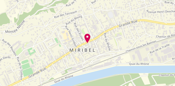 Plan de L'Annexe, 1050 Grande Rue, 01700 Miribel