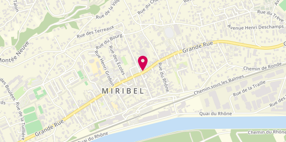 Plan de Century 21, 1151 Grande Rue, 01700 Miribel