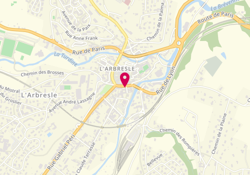 Plan de Laforêt, 7 Rue Charles de Gaulle, 69210 L'Arbresle