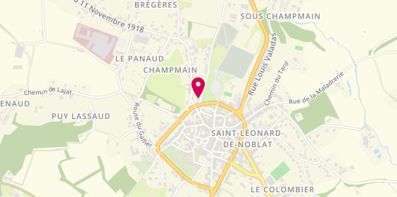 Plan de Agence Haute Viennoise, 3 Boulevard Adrien Pressemane, 87400 Saint-Léonard-de-Noblat