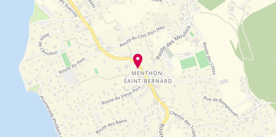 Plan de RIVAGE Immobilier, 310 Rue Saint-Bernard, 74290 Menthon-Saint-Bernard