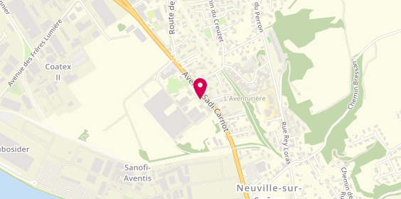 Plan de Citya Neuville, 53 avenue Carnot, 69250 Neuville-sur-Saône