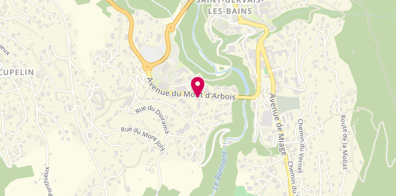 Plan de AIS (Administration Immobilière Savoyarde), Les Chalets de Nerey
825 avenue du Mont d'Arbois, 74170 Saint-Gervais-les-Bains