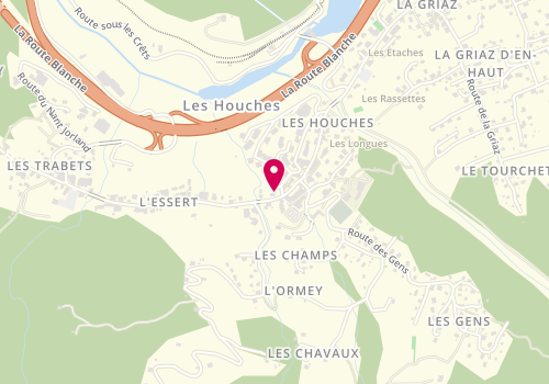 Plan de Mont-Blanc Immobilier, 88 place de la Mairie, 74310 Les Houches