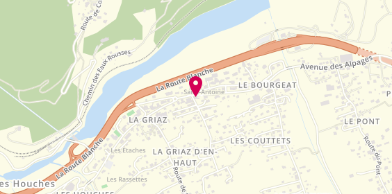 Plan de Agence Grosset Grange, 673 avenue des Alpages, 74310 Les Houches