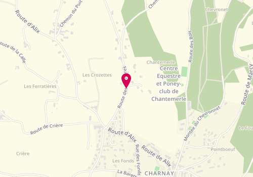 Plan de Clos de Bayere, 300 Route des Carrières, 69380 Charnay