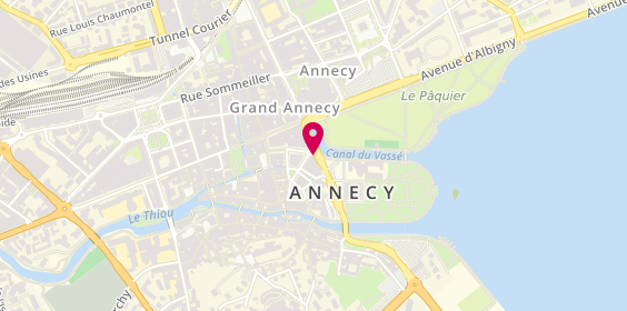 Plan de Agence immobilière Nexity, 1 Rue Joseph Blanc, 74000 Annecy