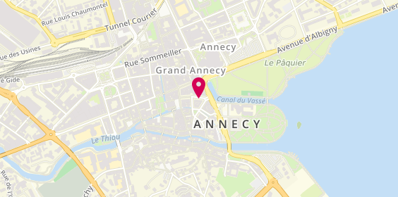 Plan de 2A Immobilier | Agence immobilière rue du lac, 3 Rue du Lac, 74000 Annecy