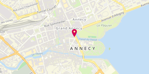 Plan de Damiers Annecy, 2 Rue du Lac, 74000 Annecy