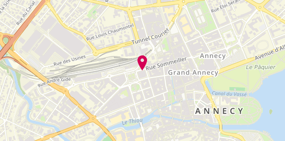 Plan de Annecy'Sotheby's International Realty, 8 Rue Sommeiller, 74000 Annecy