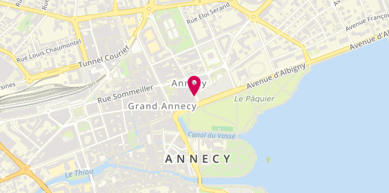 Plan de Agence 63 Immobilier - Transactions Immobilières - Annecy, Centre Bonlieu
1 Rue Jean Jaurès, 74000 Annecy