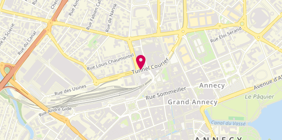 Plan de VINCI Immobilier, 3 Rue Paul Cézanne, 74000 Annecy