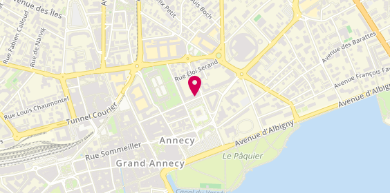 Plan de Square Habitat, 17 Rue de la Paix, 74000 Annecy