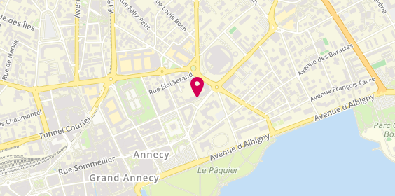 Plan de Anthony Marini Immobilier, 27 Rue de la Paix, 74000 Annecy