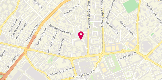 Plan de Viagimmo – L’agence du viager à Annecy, 8 Rue Cécile Vogt Mugnier, 74000 Annecy