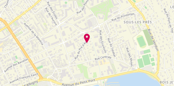 Plan de Agence immobilière Ingen Immo Annecy, 18 Rue du Pré d'Avril, 74940 Annecy