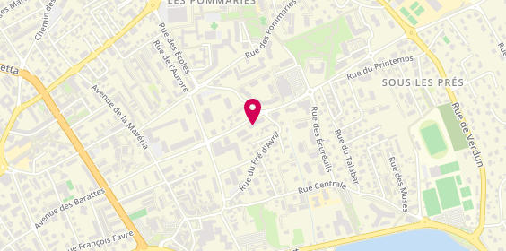 Plan de ABC Immobilier, 12 Rue des Mouettes, 74940 Annecy