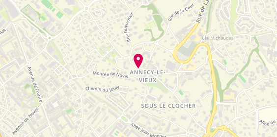 Plan de BC & Associés, 3 Rue Antoine de Saint-Exupéry, 74940 Annecy