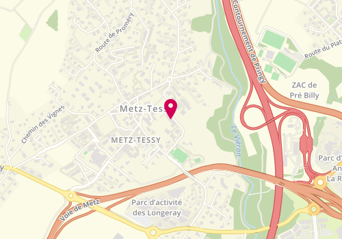 Plan de Elric SIMONET - Conseiller Immobilier, 69 Rue des Genottes, 74370 Épagny-Metz-Tessy
