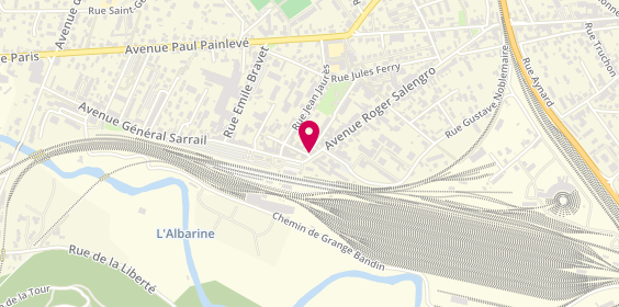 Plan de Laforet Immobilier, 78 avenue Roger Salengro, 01500 Ambérieu-en-Bugey