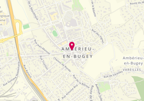 Plan de Imogroup, 6 Rue Alexandre Bérard, 01500 Ambérieu-en-Bugey