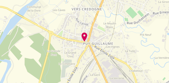Plan de Transac'immo, 10 Rue Joseph Claussat, 63290 Puy-Guillaume