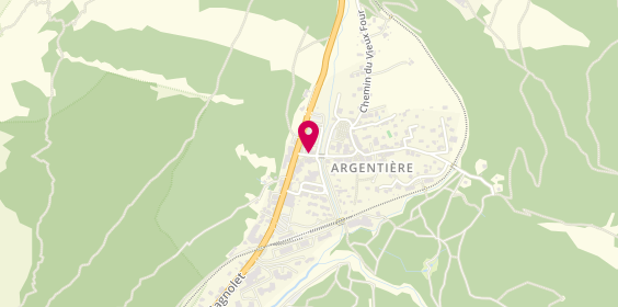 Plan de Agence Schuss Immobilier, 21/31 Route du Village, 74400 Chamonix-Mont-Blanc